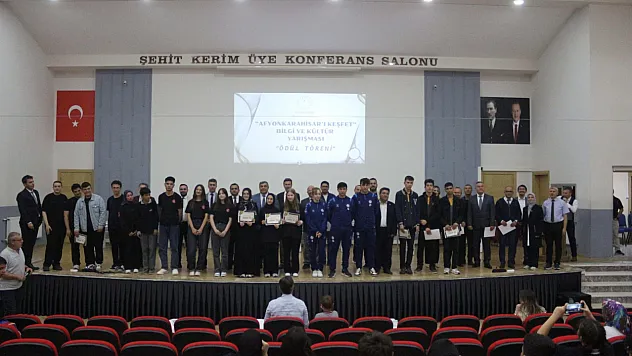 Afyon'da Kültür ve Bilgi Yarışmasında Para Ödülü Yağdı! İşte Kazanan Okullar ve Ödüller