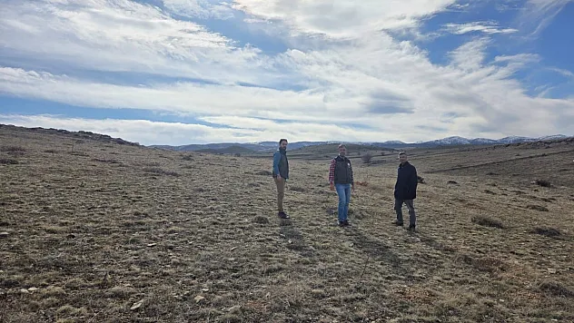 Afyon'da Mera Teknik Ekibi Sahayı İnceliyor