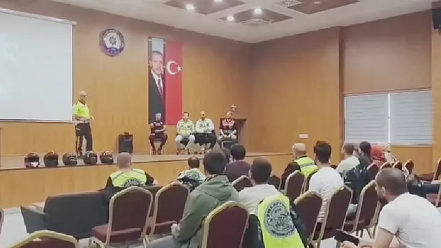 Afyon'da Motosiklet Kullanıcılarına Bilgilendirme
