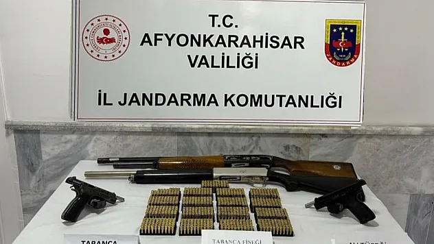 Afyon'da Silah ve Mermi Deposu Ortaya Çıktı!