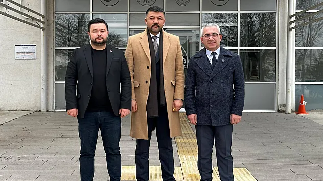 Afyon'da Ülkücülerden, Dekan Yardımcısına Ziyaret