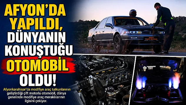 Afyon'da Yapıldı, Dünyanın Konuştuğu Otomobil Oldu!