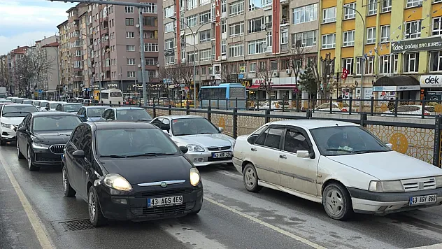 Afyon'daki Araç Sayısı Belli Oldu