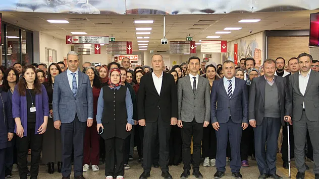 Afyon Devlet Hastanesi'nde 12 Mart'a Özel Anma