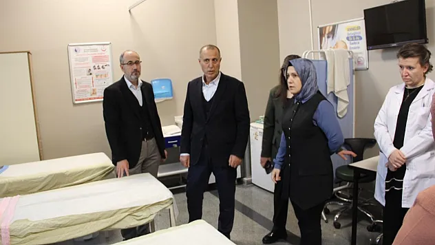 Afyon Devlet Hastanesi'nde NST Ve Yeni Kan Alma Alanı Açıldı