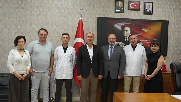 Afyon Devlet Hastanesi'nin Organ Bağışı Çalışmalarına Bölge Merkezinden Övgü
