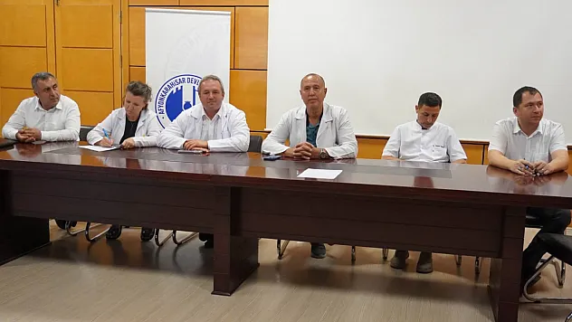 Afyon Devlet Hastanesinde Çalışanlar Dinlenildi