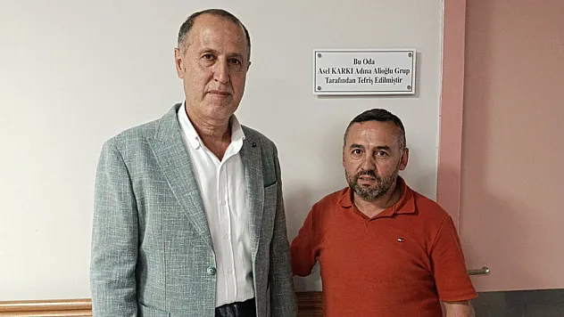 Afyon Devlet Hastanesine Bir Destekte Karkı'dan