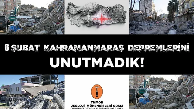 Afyon Jeoloji Mühendisleri Odası'ndan Sert Uyarı: Hala Ders Alınmadı!