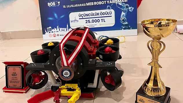 Afyon'lu Öğrenciler Su Altı Projesiyle Türkiye 3. Oldu