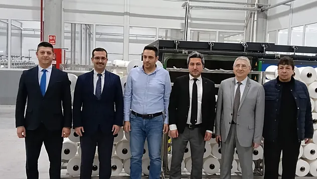 Afyon OSB'de Sanayi Zirvesi Gibi Ziyaret