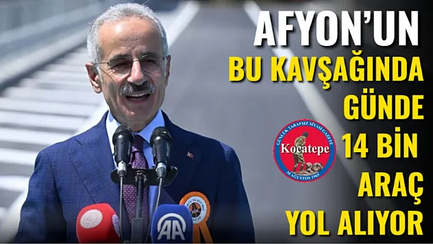 Afyon'un Bu Kavşağında Günde 14 Bin Araç Yol Alıyor