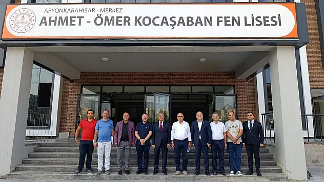 Afyon'un Gözde Okulu, Açılışa Gün Sayıyor