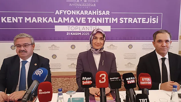 Afyon'un Şehir Manifestosu… Markalaşmak İçin Vali Yiğitbaşı Liderliğinde Yeni Adım