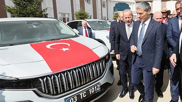 Afyon'un Yeni TOGG'larında TC Ayrıntısı