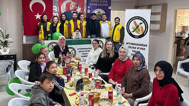 Afyon Zafer Lions Kulübü'nden Anlamlı Etkinlik