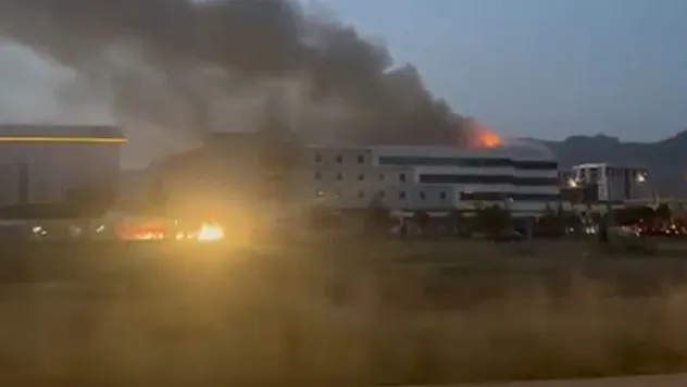 Afyon'da Otel Yangınında Dumandan Etkilenenler Taburcu Edildi