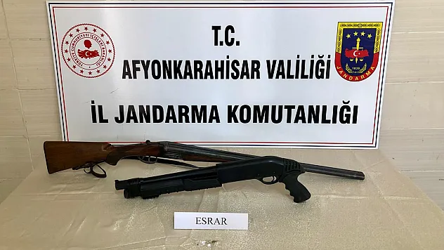 Afyon’da Ruhsatsız Tüfek Bulunduran Şahsa Ceza