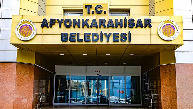 Afyonkarahisar Belediyesi'nden 'Afiş' Açıklaması