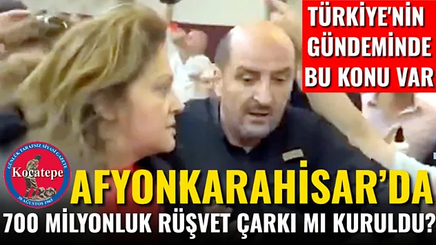 Afyonkarahisar'da 700 Milyonluk Rüşvet Çarkı Mı Kuruldu?