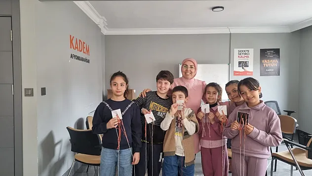 Afyonkarahisar'da Anne-Çocuk Atölyeleri İlgi Gördü