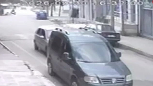 Afyonkarahisar'da Feci Çarpışma! Kaza Anı Kameraya Yansıdı