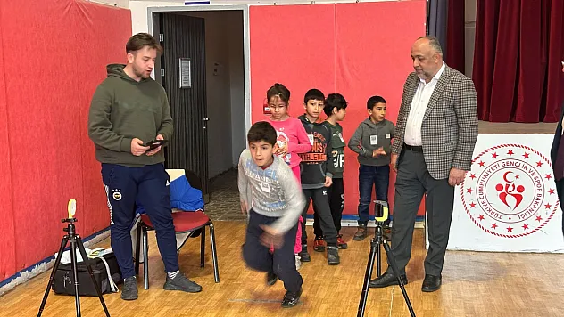 Afyonkarahisar'da Geleceğin Sporcuları Taranıyor