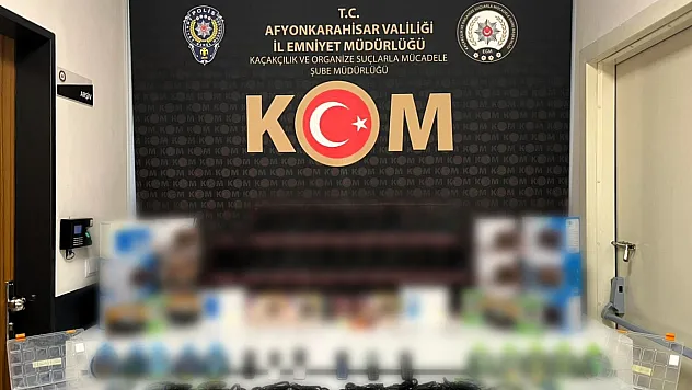Afyonkarahisar'da Kaçakçılıkla Mücadele Sürüyor