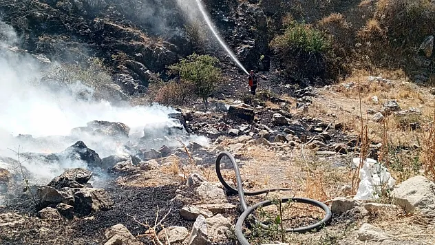 Afyonkarahisar'da Otluk Alanda Yangın Paniği!