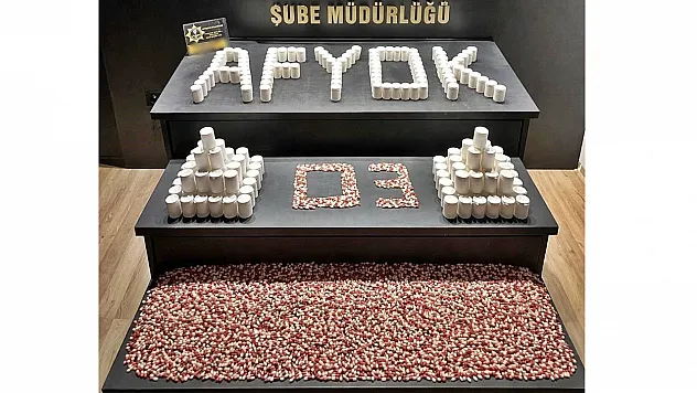 Afyonkarahisar'da Şüpheli Araçta Binlerce Hap Ele Geçirildi