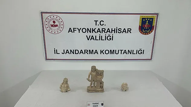 Afyonkarahisar'da Tarihi Eser Operasyonu