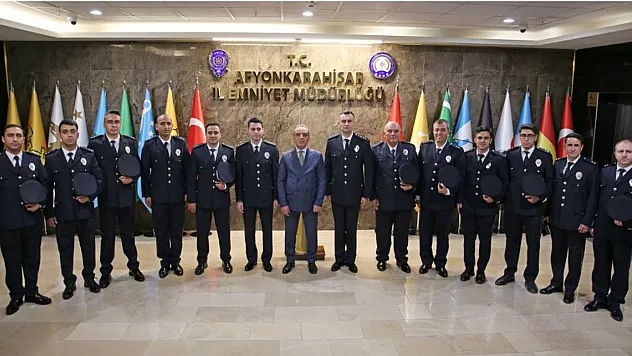 Afyonkarahisar'da Terfi Töreni