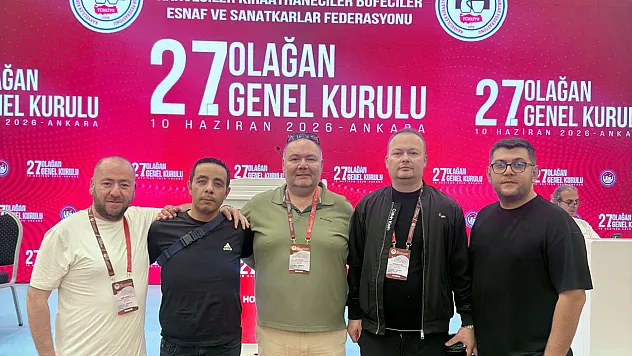Afyonkarahisar Heyeti Genel Kurulda Dikkat Çekti!