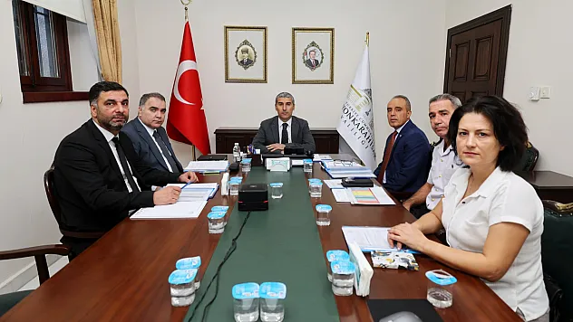 Afyonkarahisar İçin Güvenlik Zirvesi: Vali Aktaş İki Bakanla Toplantıda