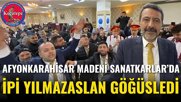 Afyonkarahisar Madeni Sanatkarlar'da İpi Yılmazaslan Göğüsledi