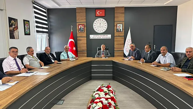 Afyonkarahisar Milli Eğitimi Yeni Döneme Hazır