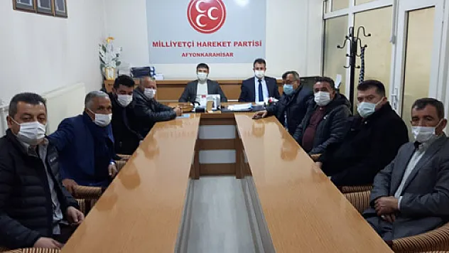 Afyonkarahisar teşkilatı Bahçeli'nin emrinde