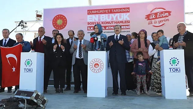 Afyonkarahisar’da “İlk Evim,  İlk İş Yerim Projesi”nin temeli atıldı