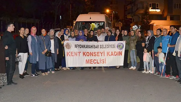 Afyon'lu kadınlar Diyarbakır'a gittiler