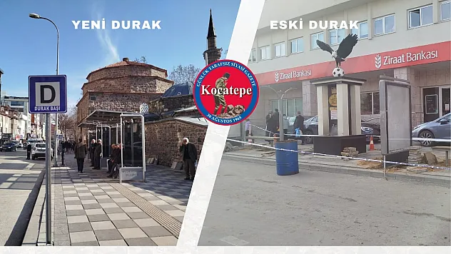 Afyonlular Dikkat! Toplu Taşıma Durağı Taşındı
