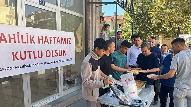 Ahilik Haftası'na Özel İkramlar Yapıldı