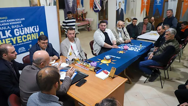 AK Parti 3 İlçede İstişare Toplantısı Yaptı