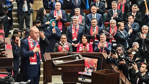 AK Parti Grup Toplantısı'nda Afyonkarahisar Coşkusu