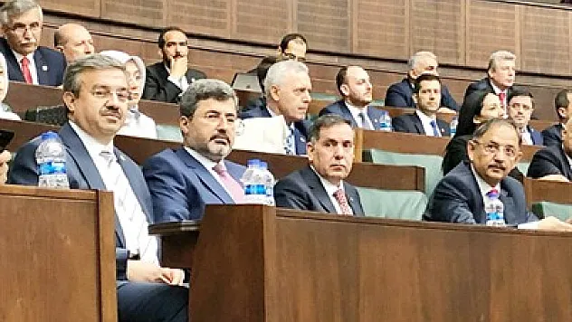 AK Parti grup toplantısına katıldılar