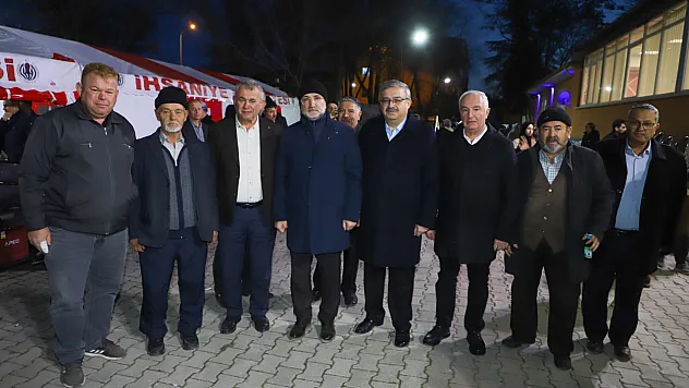 AK Parti Heyeti İhsaniye'de Temaslarda Bulundu