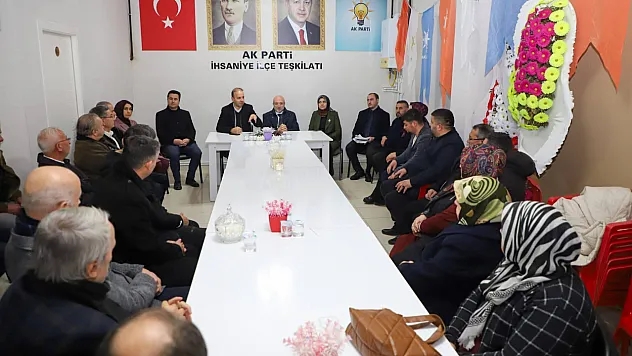 AK Parti İhsaniye'de Temayül Yoklaması Yaptı