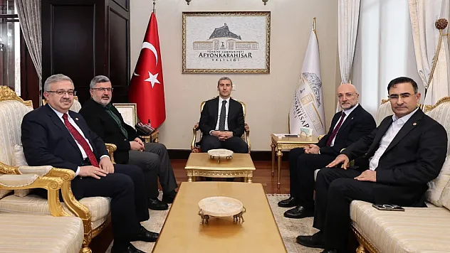 AK Partili Vekillerden,  Vali Aktaş'a Hayırlı Olsun Ziyareti