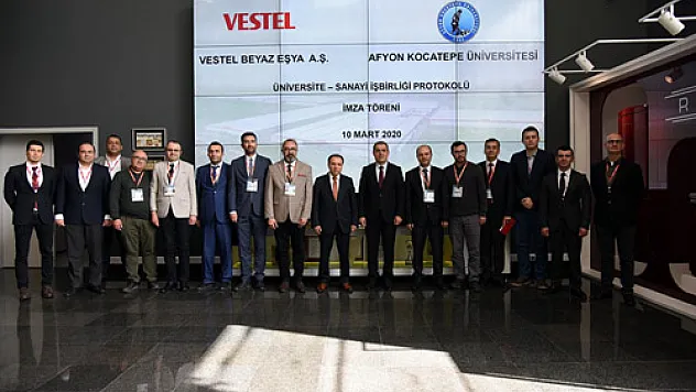 AKÜ, Vestel ile ortak projeler üretecek