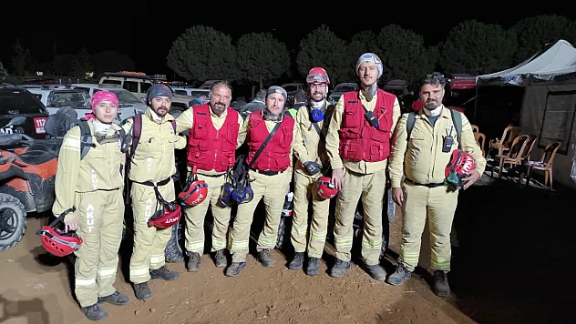 AKUT Afyon, Yangına Müdahale İçin Denizli'de