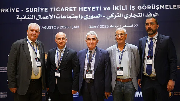 Alimoğlu: Suriye İğneden İpliğe Her Şeyi Türkiye'den Alıyor